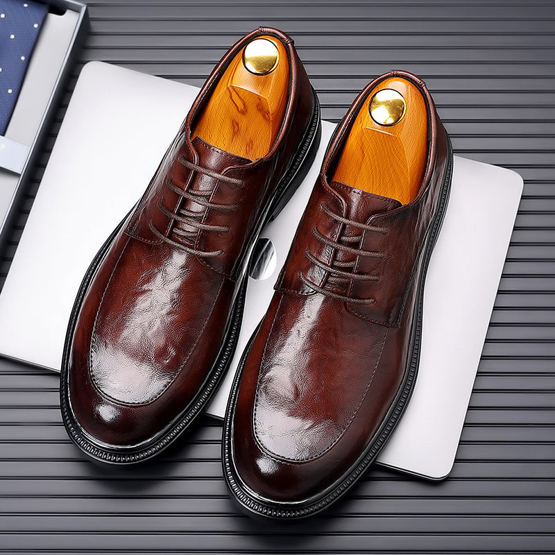 British Business Dress Leather Shoes Men