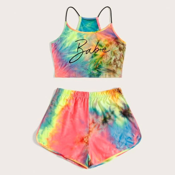 Tie-dye home clothes