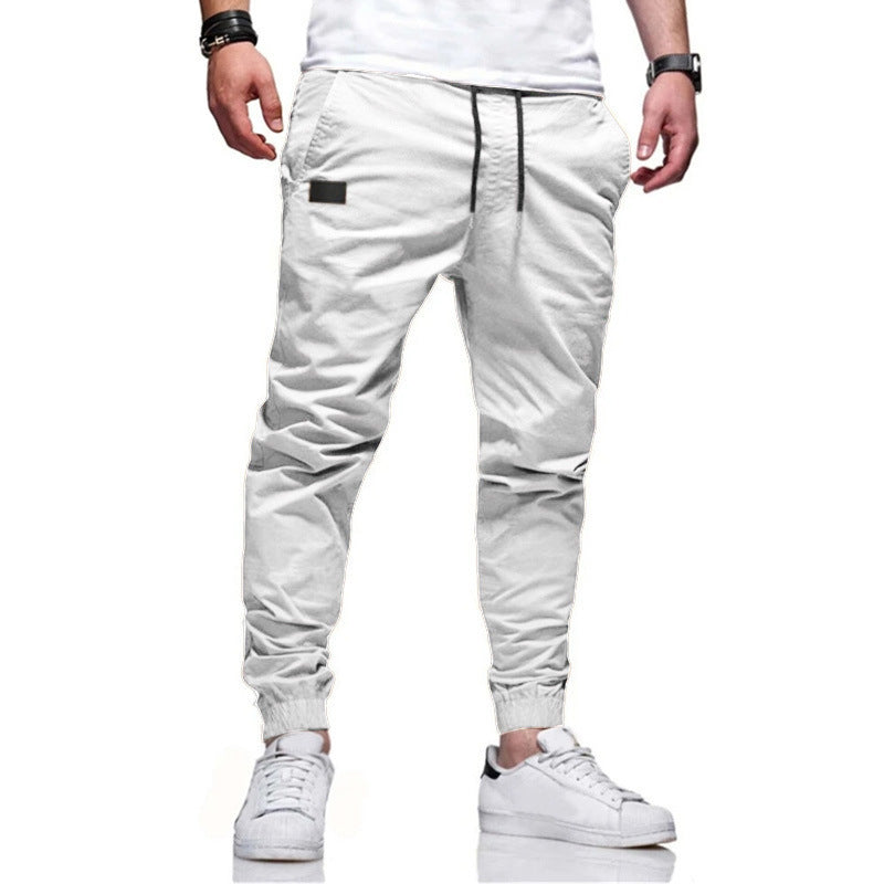 Casual Pants Men Spot Ordinary Youth Trousers Mid-waist Pants