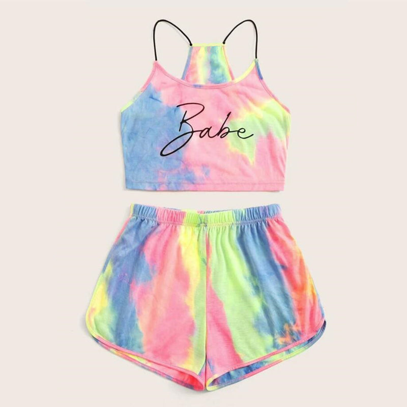 Tie-dye home clothes