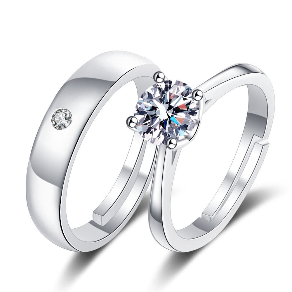 Fashion Couple's Men's And Women's Rings