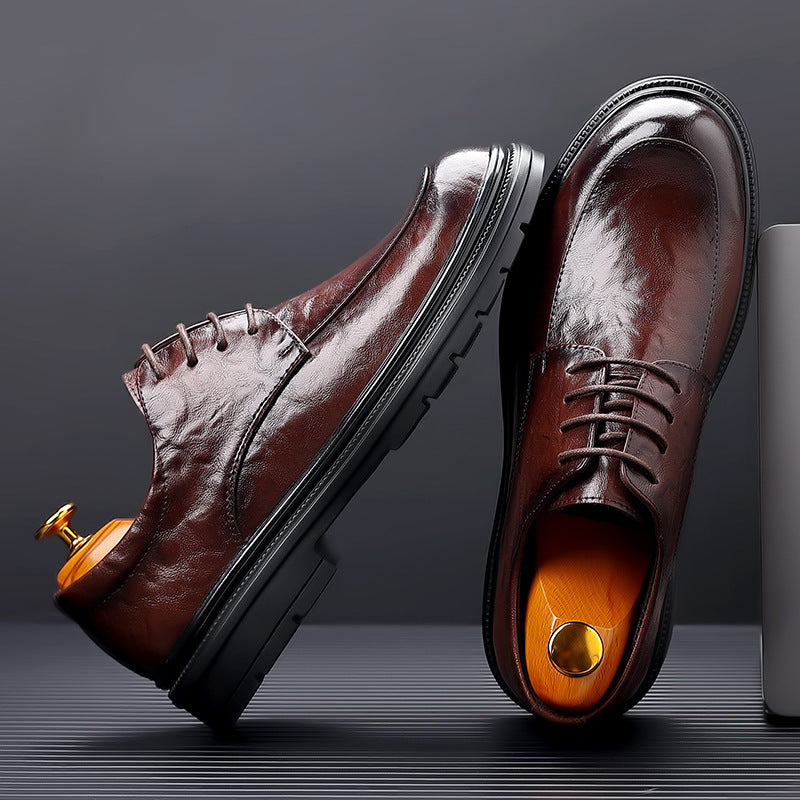 British Business Dress Leather Shoes Men