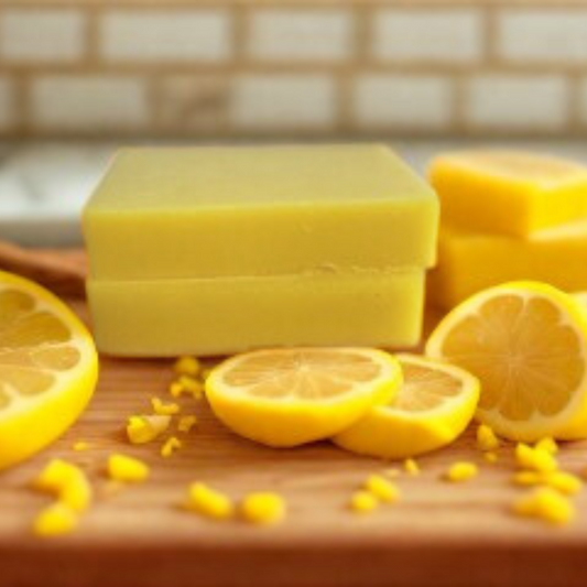 Lemon Zest- Lemon Scented Handmade Soap Bars