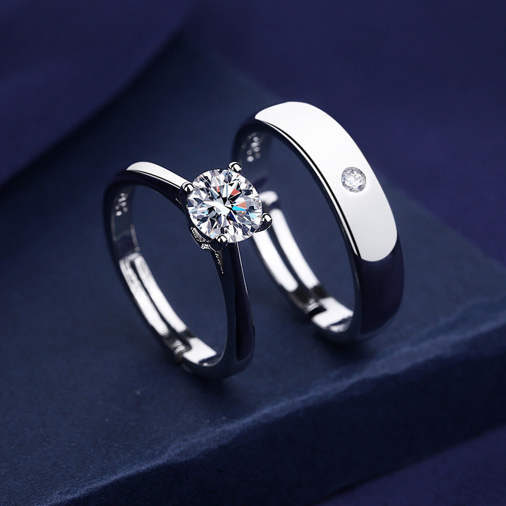 Fashion Couple's Men's And Women's Rings